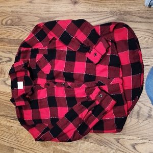 Girls Jumping Beans Plais long sleeve top